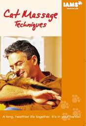 IAMS cat massage brochure